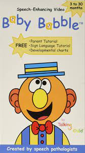 Amazon Com Baby Babble Speech Enhancing Video For Babies And Toddlers Vhs Pathologists Made By Speech Pathologists Made By Speech Movies Tv