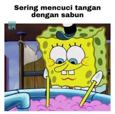 Kocak Banget 11 Tips Cegah Virus Corona Ala Spongebob Ini