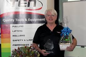 This means her peers recognized her talents and stellar performance and selected her as the most standout employee within the department. Ten Group 2019 2020 Employee Of The Year