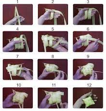 Ketupat Leaf Crafts Weaving Crafts