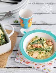 Cut into wedges or mash. Creamy Seafood And Broccoli Pasta Baby Led Feeding