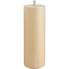 Maybe you would like to learn more about one of these? Pied Lit Sommier Cylindrique Fixe H 20 Cm Hetre Vernis Blanc Leroy Merlin