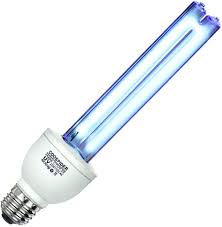 U V C Light Bulb 253 7nm Wavelength Lamp E26 25w 110v Covers Up To 400sq Ft Amazon Com
