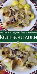 Kohlrouladen Klassisch In Sosse Mit Salzkartoffeln Vegan Dailyvegan Rezept Rezepte Kohlrouladen Vegan