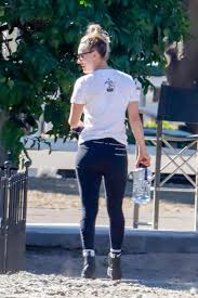 Kaley cuoco | i feel like what we accomplished was wildy difficult and sneakily comedic. Kaley Cuoco Keeps It Casual With A White Tee And Black Leggings As She Steps Out To Walk Her Dog In Los Angeles 150121 9