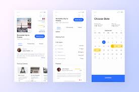 V0 2 Big 3 Booking App App Interface Web Design