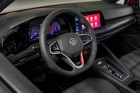 The 2020 golf gti lineup consists of the s, se, and autobahn trims, all of which now feature front assist, blind spot monitor, and rear traffic alert as standard technology. 2021 Volkswagen Golf Gti Interior Photos Carbuzz