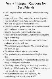 Funny Instagram Captions For Best Friends Funny Instagram Captions Instagram Quotes Captions Best Friend Captions