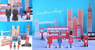 Printable Color In Worksheets Famous London Landmarks And Characters Education Activities Printable Activities