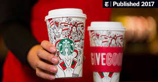 Thanksgiving is typically about cooking large meals for your whole family or a large group of friends. Starbucks Is Criticized For Its Holiday Cups Yes Again The New York Times