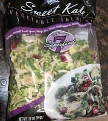 Sweet Kale Vegetable Salad Kit From Costco Sweet Kale Salad Vegetable Salad Kale Vegetable