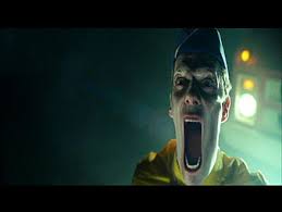 The ice cream man (doug jones) arrives at the diner and michael (paul bettany) shoots it dead. Legion Ice Cream Man Movie Dark Hd Wallpaper Peakpx