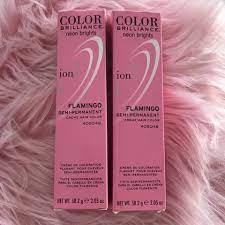 Ion Flamingo Hair Color Color Sparkling Ice Bottle