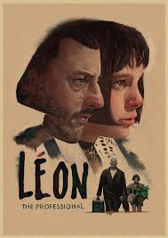 Duvar çıkartmaları Leon profesyonel Vintage film posteri Retro Poster duvar  Pared karşılaştırıldı ev dekor dekorasyon