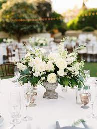 'by rebecca bair verified buyer ' the blue hydrangeas, white roses, green hybericum berries & babys breath were. Scripps College Wedding Rachel Solomon Photography Flower Centerpieces Wedding White Floral Centerpieces Green Wedding Centerpieces