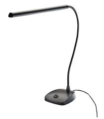 Led piano lamp black adjustable gooseneck ebony piano light. 12296 Led Piano Lamp Konig Meyer