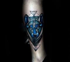 90 Geometric Wolf Tattoo Designs For Men Manly Ink Ideas Wolf Tattoo Design Geometric Wolf Tattoo Tattoo Designs Men