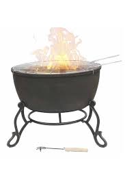 Cast iron fire pit with grill uk. Meridir Extra Large Cast Iron Fire Bowl Outdoor Heating Company