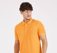 Camisa Polo Masculina Shape Justo Manga Curta