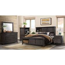 I love my new bedroom set. Scott Dark Storage Bedroom Set By Elements Furniture Furniturepick
