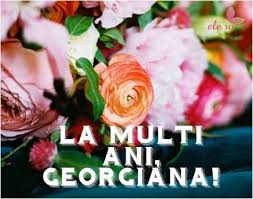 Puteti fi alaturi de ei si le puteti transmite gandurile si mesajele. La Multi Ani Georgiana Sfantul Gheorghe Felicitari Ele Ro