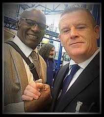 NABBA Universe 1983 .. Short Class Top 3 .. L-R Michael Sable 2nd , Terry  Phillips Winner And Larry Bernstein 3rd