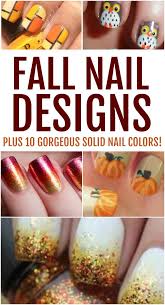 Fall Nail Designs Plus 10 Gorgeous Solid Colors French nails have always been popular, but recently the new trend has been creating a tip using an ombre design.