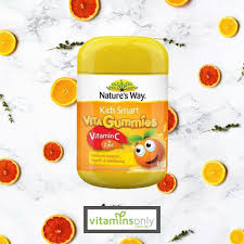 Nature S Way Kids Smart Vita Gummies Vitamin C Zinc 60 Pastilles Vitamin C And Zinc Vitamin C Benefits Vitamins
