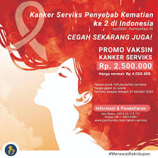 Yuk vaksinasi kanker serviks dari sekarang, lindungi keluarga dan sahabat dengan vaksinasi lengkap bersama prosehat. Info Denpasar Selain Kanker Payudara Kanker Serviks Menjadi Penyebab Kematian Terbesar Ke 2 Dari 10 Kanker Terbanyak Di Indonesia Gejala Kanker Serviks Baru Disadari Ketika Sudah Memasuki Stadium Lanjut Jangan