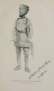 Soldier of Britsh Indian army 1st mounted infantry — PICRYL - Public Domain Media Search Engine
