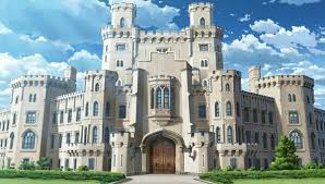 Academy Building Rp Fantasy Castle Anime Scenery Wallpaper Anime Backgrounds Wallpapers