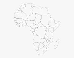Have the kids fill in. Blank Political Map Of Africa Hd Png Download Kindpng