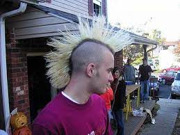 Punkový účes a ztrhaná tvář! Punk Wikiwand