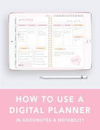 Xodo and noteshelf for your ipad or android tablet. How To Use A Digital Planner For The Ipad Pro Digital Planner Planner Planner Apps