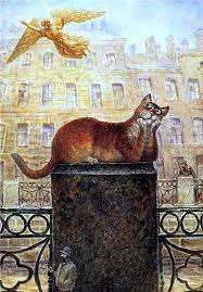 angels cats art cat wisdom 101 everything feline since 2011 cat art cats illustration angel art