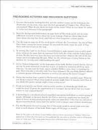 Light In The Forest Novel Ties Study Guide Learning Links 9780881221176