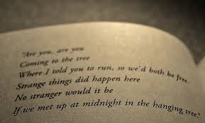 If We Met At Midnight In The Hanging Tree Lyrics Mockingjay Hanging Tree Lyrics Quotes That Describe Me Hunger Games Hanging Tree