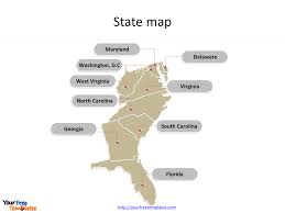 Get background information, great pictures, general and topographic. Us Maps With South Atlantic States Free Powerpoint Templates