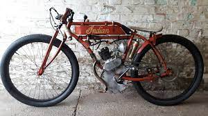 Replica Indian Motorized Bicycle Motorised Bike Bicycle Sidecar