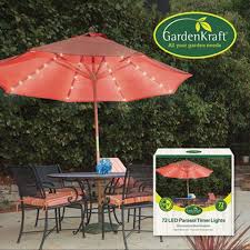 This is why it should be mandatory, to put 'fairy lights' on a palm tree. Multi Function Led Parasol Garden Lights