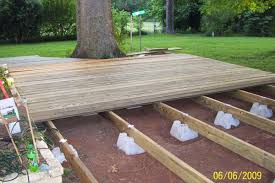Orr May 2009 Deckplans Backyard Floating Deck Outdoor Projects