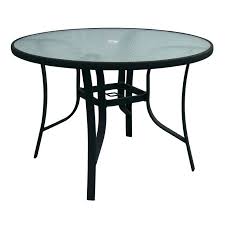 Black Steel Round Table 42 Outdoor Table Decor Patio Furnishings Outdoor Patio Furniture Sets