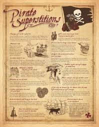 Pirate Superstitions Print