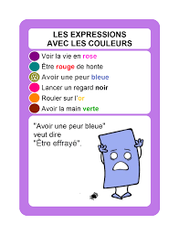 Leleu F Voc Expressions Couleurs Imprim 3 Expressions Lecture Ce2 Programme Scolaire