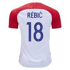 Ante Rebic 18 Croatia 2018 World Cup Home Jersey Jersey World Cup Soccer Jersey