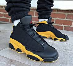 Black And Yellow 13s Melo Air Jordan 13 Melo Air Jordans Jordans Jordan 13