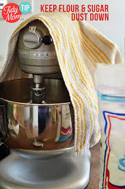 Kitchen Tip Place A Towel Over Mixer To Avoid Messes Kitchen Aid Kitchen Aid Recipes Kitchen Aid Mixer