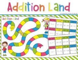 2 3 Digit Addition Board Game Math Addition Games Fun Math Centers Math Addition
