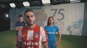 Home atletico madrid camiseta deportiva plantilla uniforme atletico de madrid. Atletico De Madrid El Genial Video Del Atletico Para Presentar Su Nueva Equipacion Conoce Toda Su Historia Marca