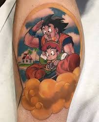 If you loved watching dragon ball as a kid or just think dragons are awesome, get this epic tattoo! The Very Best Dragon Ball Z Tattoos